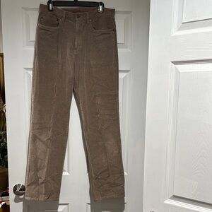 Eddie Bauer Men's Tan Corduroy Pants